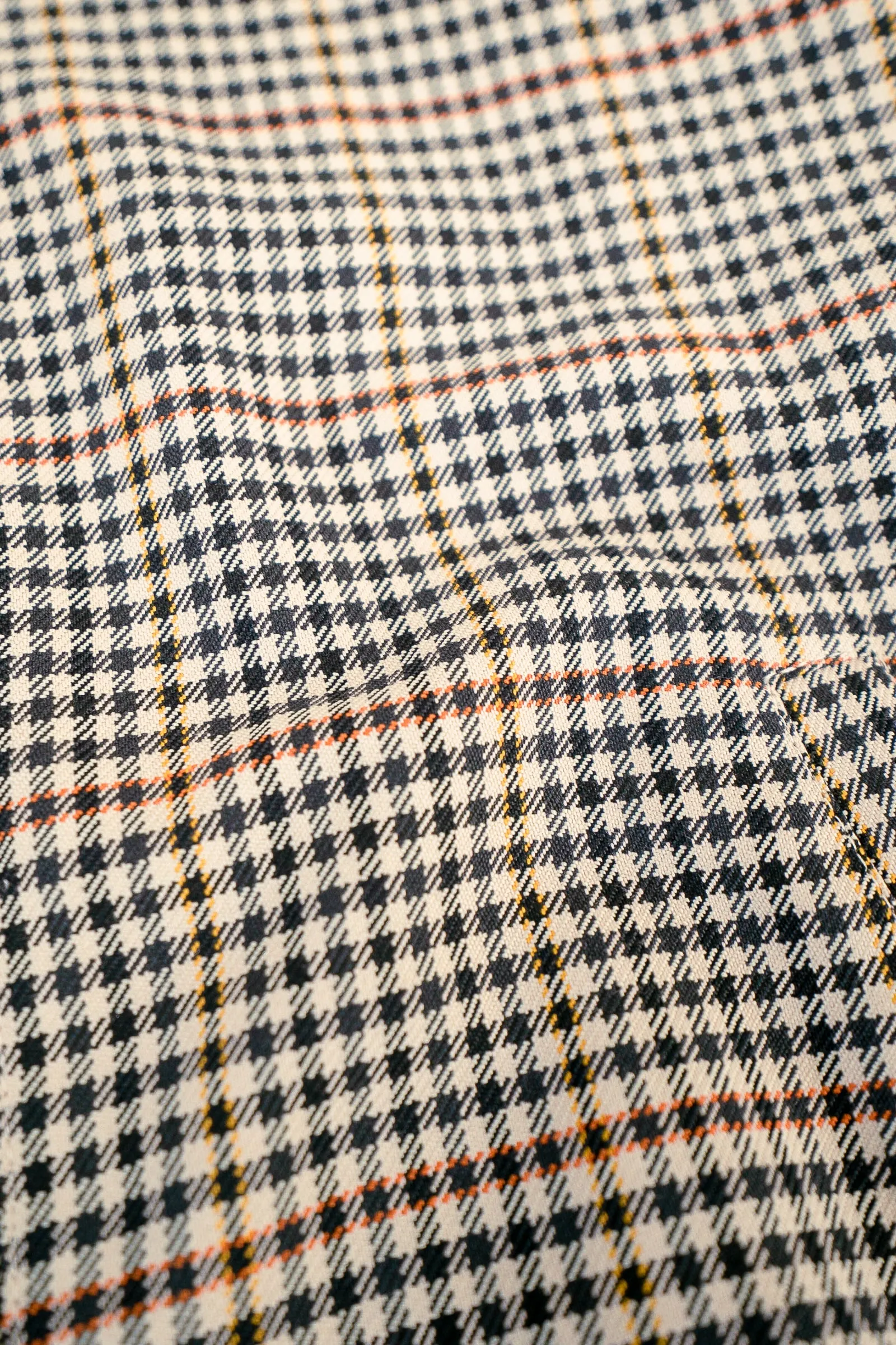 SHAUN HOUNDSTOOTH HARRINGTON JACKET