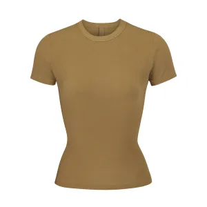 SOFT LOUNGE BABY TEE | GOLD