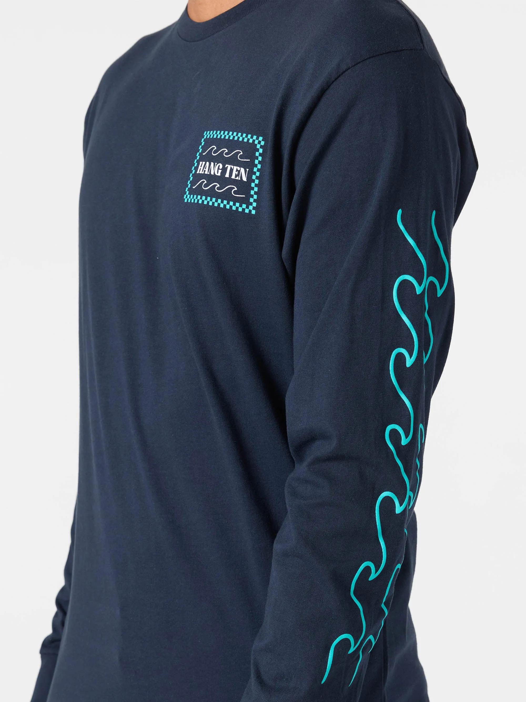 Speckled Surf Long Sleeve Tee