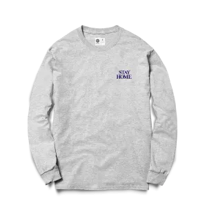 Stay HoMie LS Tee - Grey