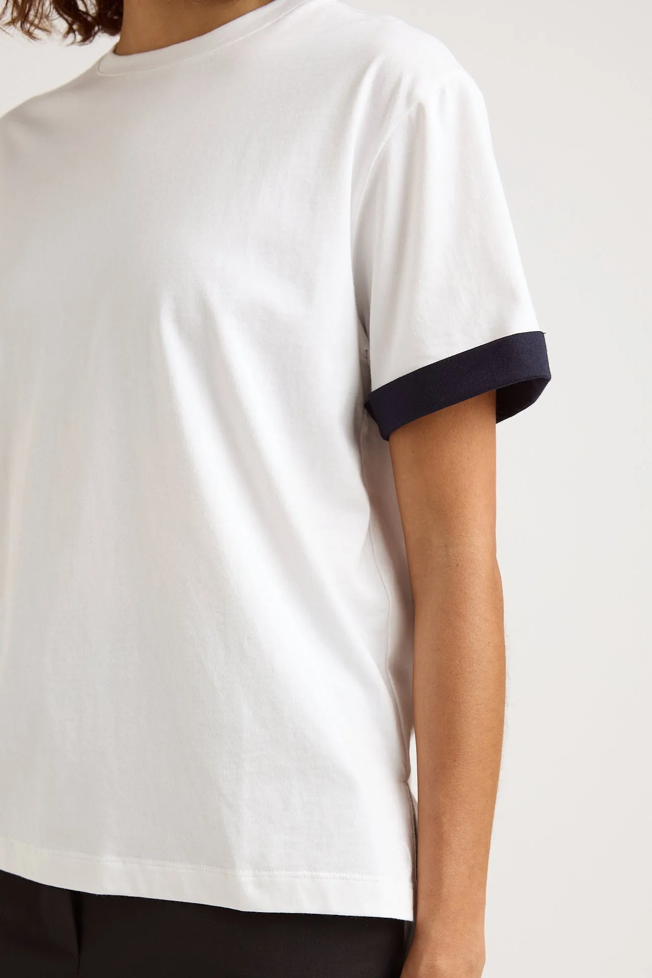 SUPIMA® CONTRAST SLEEVE TEE