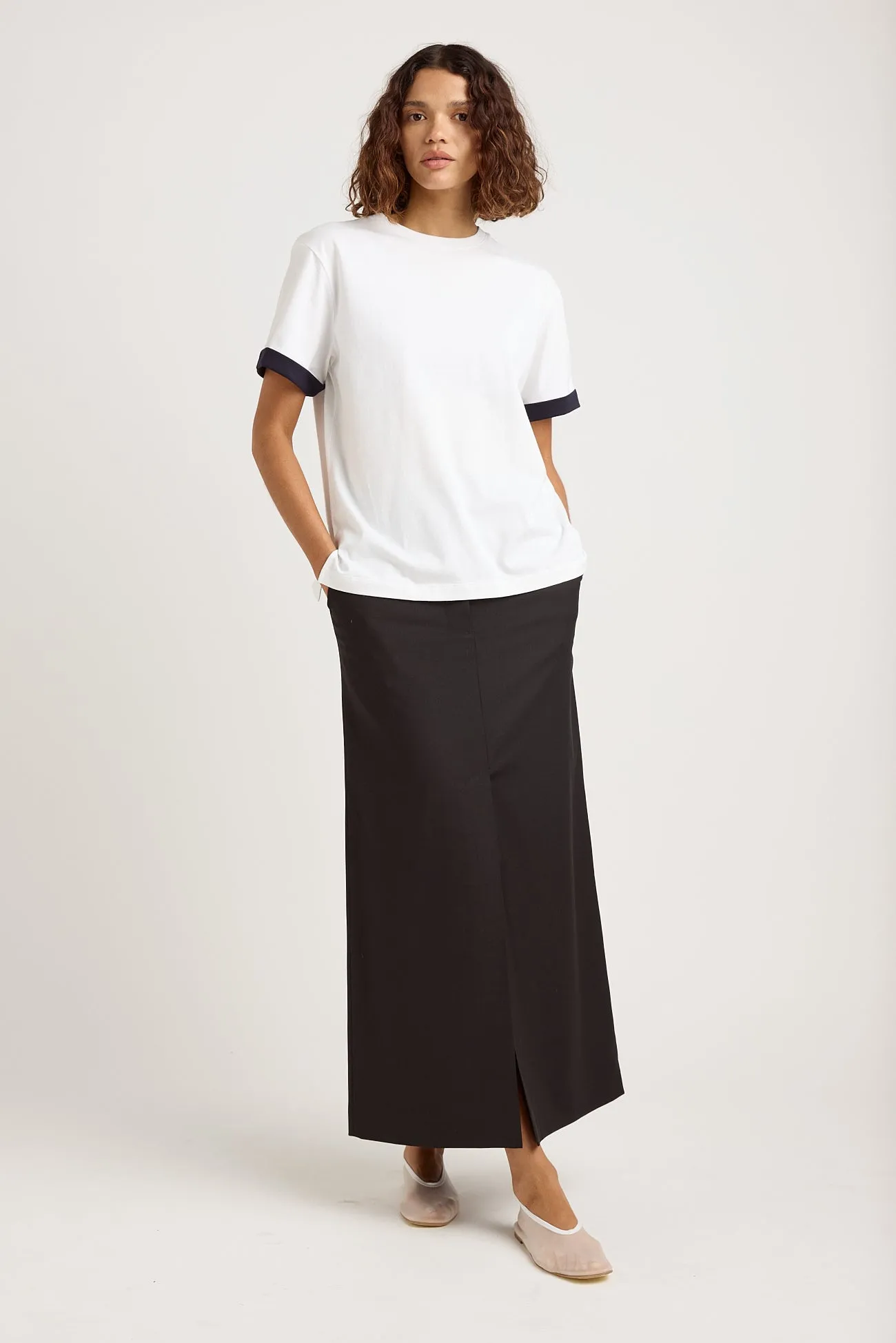 SUPIMA® CONTRAST SLEEVE TEE