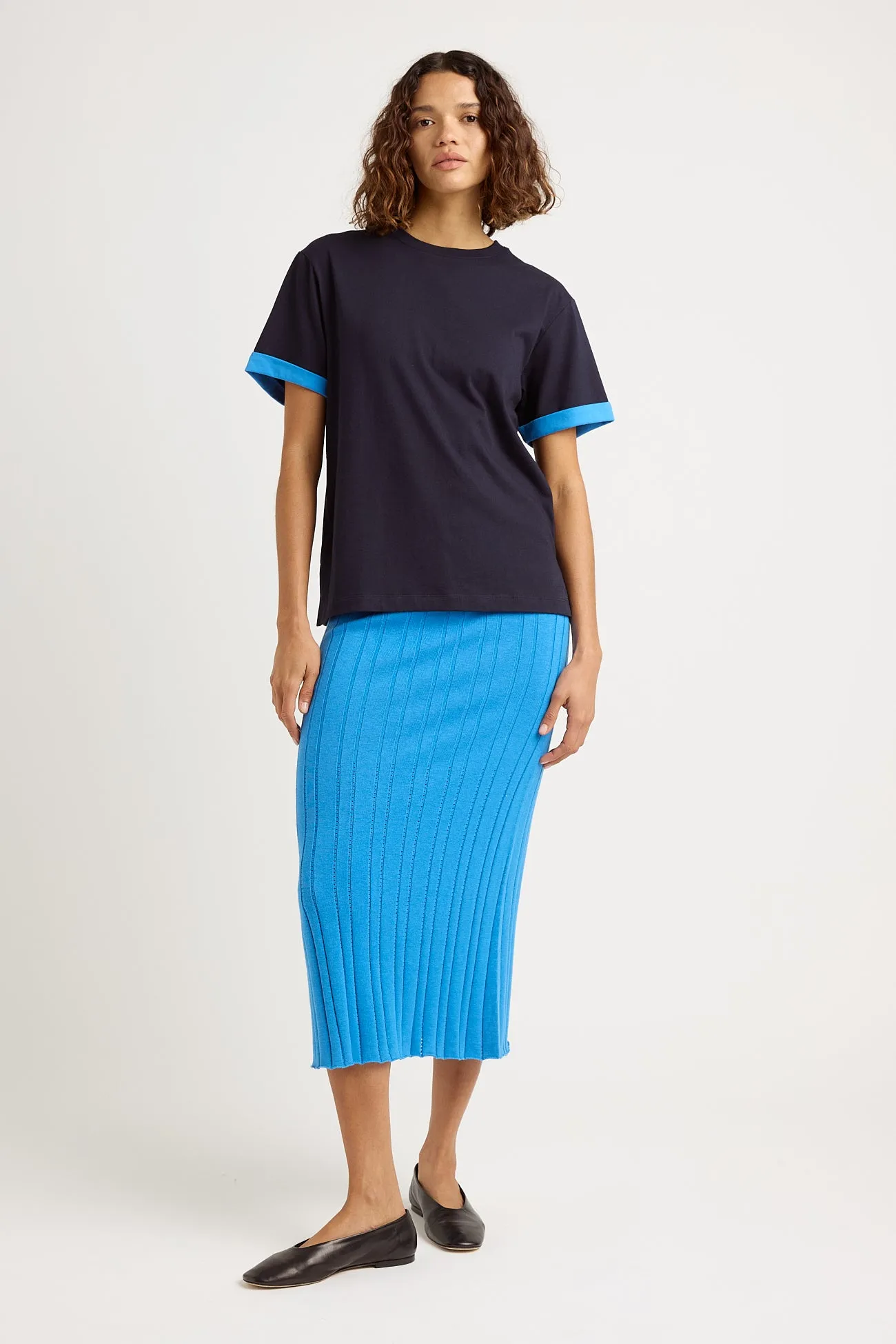 SUPIMA® CONTRAST SLEEVE TEE