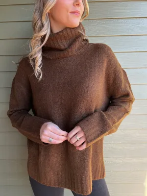 The Abigale Turtleneck Coffee