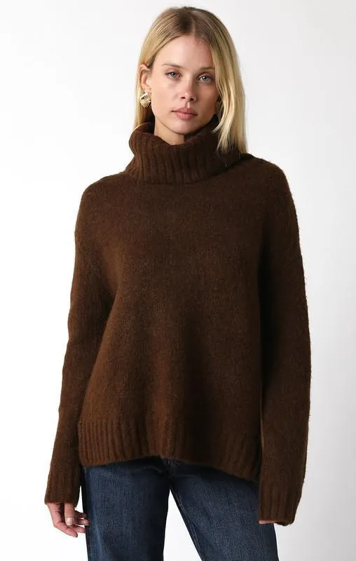 The Abigale Turtleneck Coffee