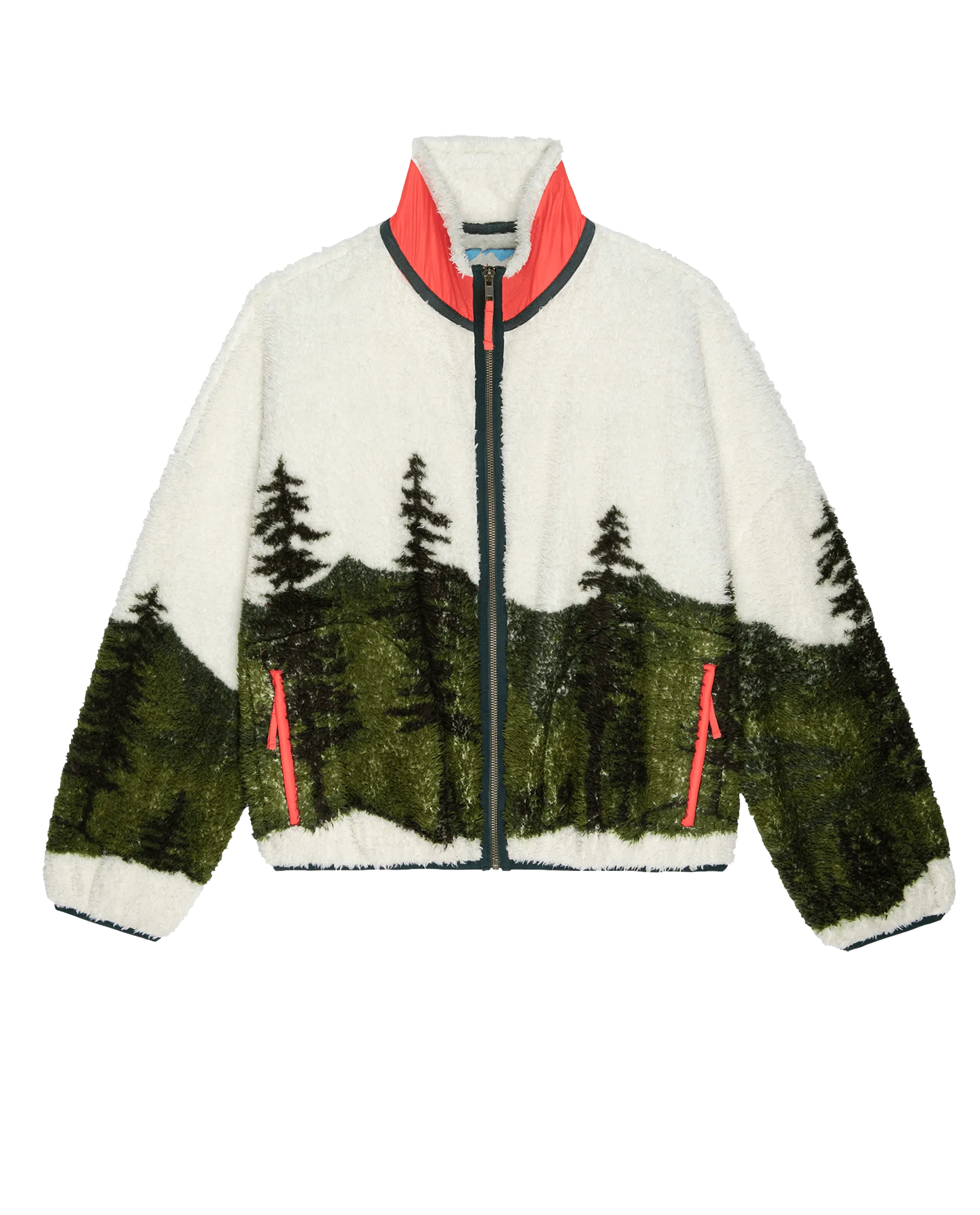 The Plush Terrain Full-Zip. -- Mountain View Landscape