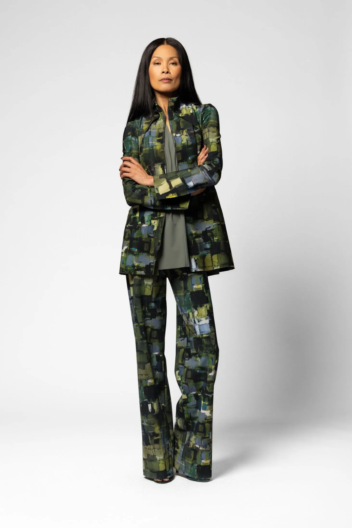 Theron Jacket - Tokyo Print