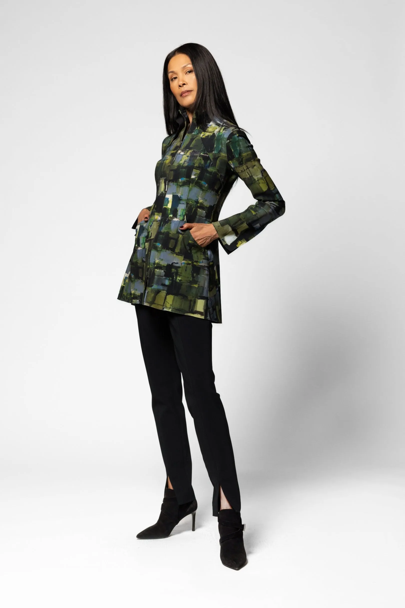 Theron Jacket - Tokyo Print