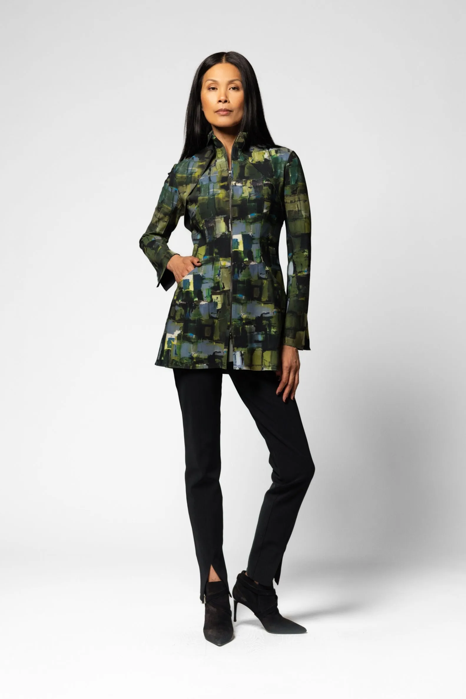 Theron Jacket - Tokyo Print