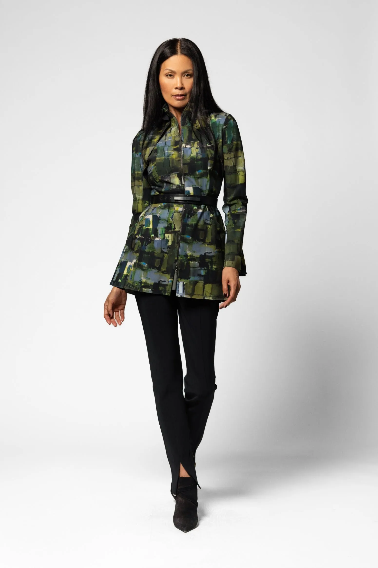 Theron Jacket - Tokyo Print