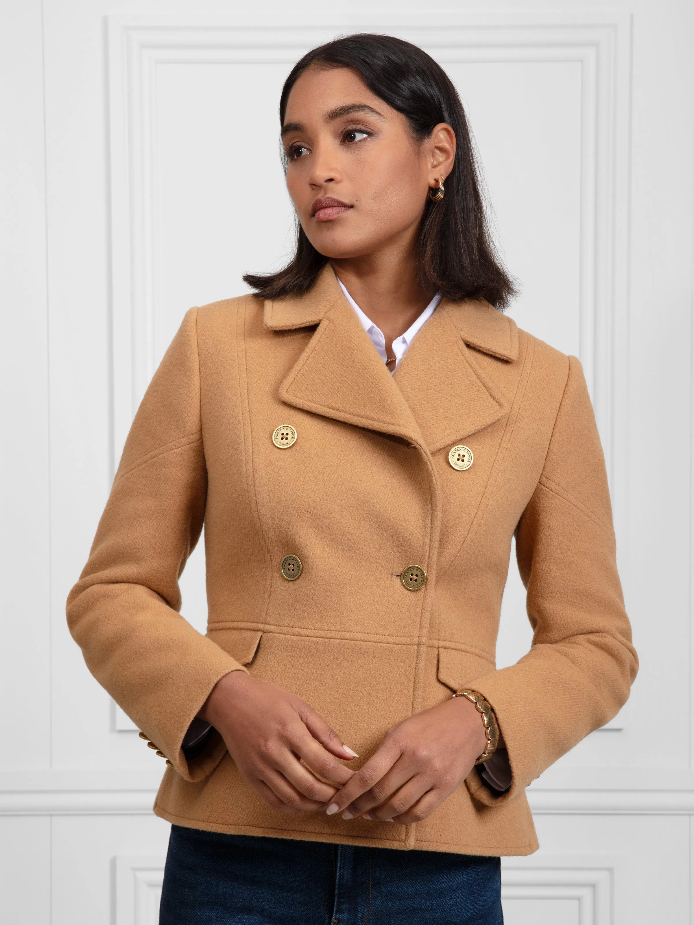 Victoria Jacket - Biscuit