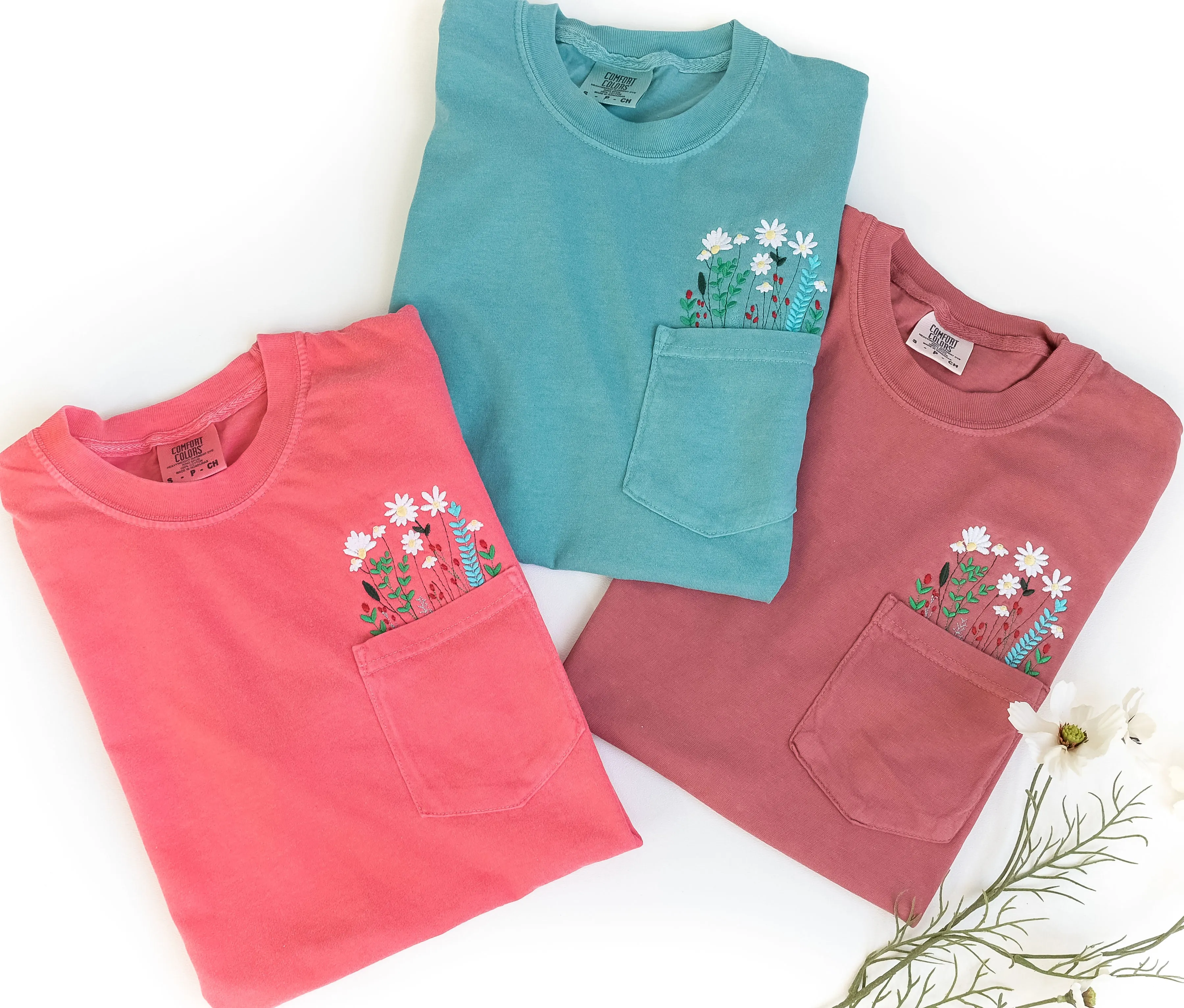 Wildflower Pocket Tees